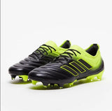 Adidas Copa 19.1 FG Black Yellow Green - soccerstory