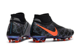 Nike Phantom Vision Elite DF FG Black Orange - soccerstory