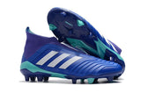 Adidas Predator 18+ FG Soccer Cleats Royal Blue Purple White - soccerstory