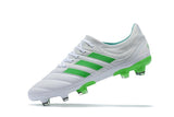 Adidas Copa 19.1 FG White Green - soccerstory