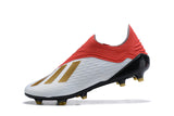 Adidas X 18.1 FG Red White - soccerstory