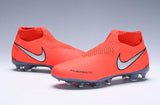 Nike Phantom Vision Elite DF FG Red Black White - soccerstory
