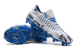 PUMA Future Netfit Griezmann 19.1 FG White Blue - soccerstory