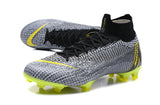 NIKE Mercurial Superfly VI 360 Elite FG Grey Yellow - soccerstory