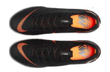 Nike Mercurial Vapor XII 360 Elite FG Soccer Cleats Black Total Orange - soccerstory