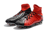 Nike Hypervenom Phantom III DF FG Soccer Cleats Fire Red Black - soccerstory