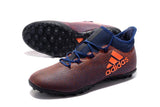 Adidas X Tango 17.3 Turf Soccer Cleats Purple Crimson Deep Blue - soccerstory