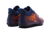Adidas X Tango 17.3 Turf Soccer Cleats Purple Crimson Deep Blue - soccerstory