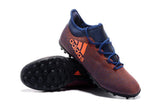 Adidas X Tango 17.3 Turf Soccer Cleats Purple Crimson Deep Blue - soccerstory