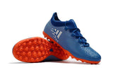 Adidas X Tango 17.3 Turf Soccer Cleats Deep Royal Blue Silver Orange - soccerstory