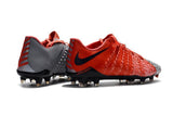 Nike Hypervenom Phantom III FG Soccer Cleats Grey Red Black - soccerstory