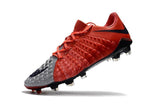 Nike Hypervenom Phantom III FG Soccer Cleats Grey Red Black - soccerstory