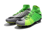 Nike Hypervenom Phantom III DF FG Soccer Cleats Grass Green Grey - soccerstory
