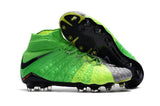 Nike Hypervenom Phantom III DF FG Soccer Cleats Grass Green Grey - soccerstory