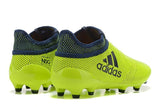 Adidas X 17+ Purechaos FG Soccer Cleats Green Black - soccerstory