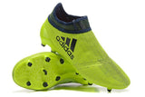 Adidas X 17+ Purechaos FG Soccer Cleats Green Black - soccerstory