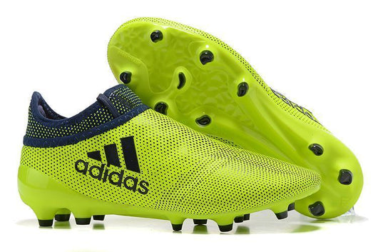 Adidas X 17+ Purechaos FG Soccer Cleats Green Black - soccerstory