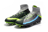 Nike Hypervenom Phantom III DF FG Soccer Cleats Black Volt Dark Grey - soccerstory