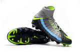 Nike Hypervenom Phantom III DF FG Soccer Cleats Black Volt Dark Grey - soccerstory