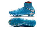 Nike Hypervenom Phantom III DF FG Soccer Cleats Total Blue White - soccerstory