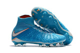 Nike Hypervenom Phantom III DF FG Soccer Cleats Total Blue White - soccerstory
