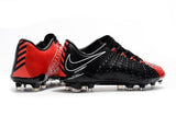 Nike Hypervenom Phantom III FG Soccer Cleats Black Red - soccerstory