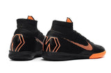 Nike MercurialX Superfly 360 Elite IC Soccer Cleats Black Orange - soccerstory