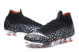 Nike Mercurial Superfly VI Elit FG Black White Leopard High Cut - soccerstory