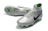 Nike Mercurial Superfly VI 360 Elite FG Soccer Cleats Silver Black - soccerstory