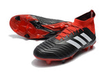 Adidas Predator 18.1 FG Soccer Cleats Core Black White Red - soccerstory