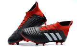 Adidas Predator 18.1 FG Soccer Cleats Core Black White Red - soccerstory