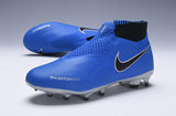 Nike Phantom Vision Elite DF FG Blue Silver Black - soccerstory