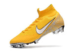 NIKE Mercurial Superfly VI 360 Elite Neymar FG Yellow White High Cut - soccerstory
