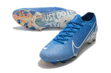 Nike Mercurial Vapor 13 Elite FG Blue White - soccerstory