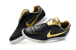 Nike Tiempo Legend VII 7 R10 Elite TF Black Gold - soccerstory