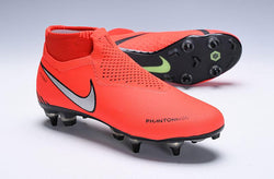 Nike Phantom Vision Elite DF SG Red Silver - soccerstory