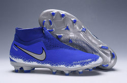 Nike Phantom Vision Elite DF FG Blue Silver - soccerstory