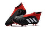 Adidas Predator 18+ FG Soccer Cleats Solar Red Core Black White - soccerstory