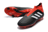 Adidas Predator 18+ FG Soccer Cleats Solar Red Core Black White - soccerstory