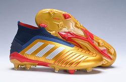 Adidas Predator 19.1 FG Orange Blue no Lace - soccerstory