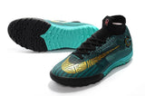 Nike Mercurial SuperflyX VI Elite CR7 Turf Soccer Cleats Clear Jade - soccerstory