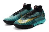 Nike Mercurial SuperflyX VI Elite CR7 Turf Soccer Cleats Clear Jade - soccerstory