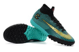 Nike Mercurial SuperflyX VI Elite CR7 Turf Soccer Cleats Clear Jade - soccerstory