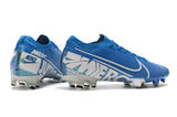 Nike Mercurial Vapor 13 Elite FG Blue White - soccerstory