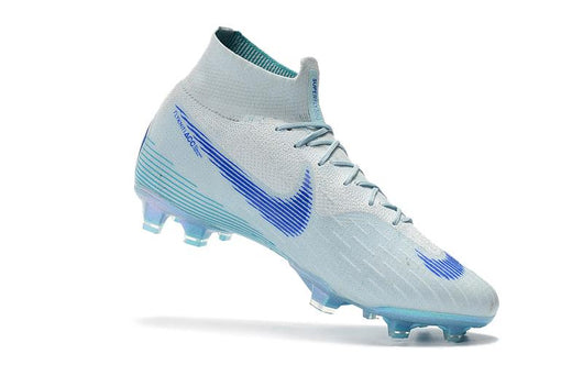 NIKE Mercurial Superfly VI 360 Elite FG Light Blue Nike Blue soccerstory