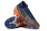NIKE Mercurial Superfly VII 360 Elite FG Orange DarkBlue - soccerstory