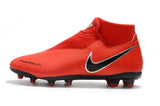 Nike Phantom Vision Elite DF FG Soccer Cleats Orange Black - soccerstory
