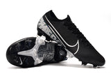 Nike Mercurial Vapor 13 Elite FG Black White - soccerstory