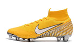 NIKE Mercurial Superfly VI 360 Elite Neymar FG Yellow White High Cut - soccerstory