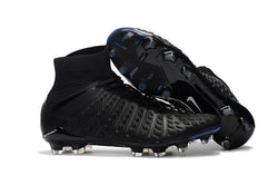 Nike Hypervenom Phantom III DF FG Soccer Cleats All Black - soccerstory